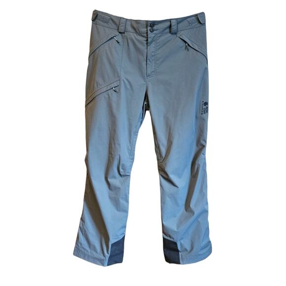 Mountain Hardwear Men’s Returnia Insulated Ski Snow Pants Grey Green Men's Large - Picture 1 of 10
